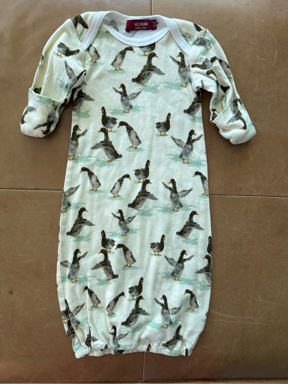 💜$20 FLASH SALE💜Milkbarn Organic Cotton Gown 0-3M